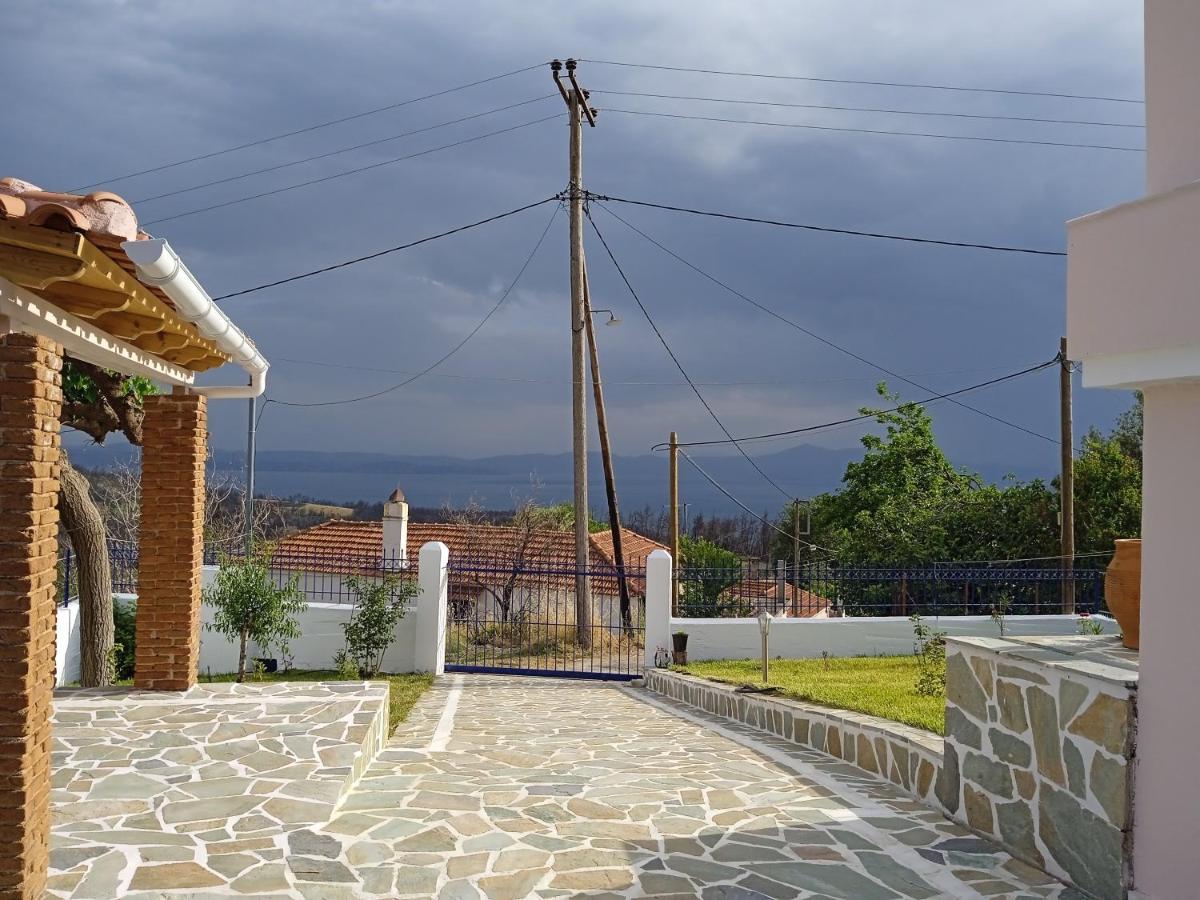 Вилла Σπίτι Στο Βουνό Αλλά Μια Ανάσα Από Τη Θάλασσα Paleochori Экстерьер фото