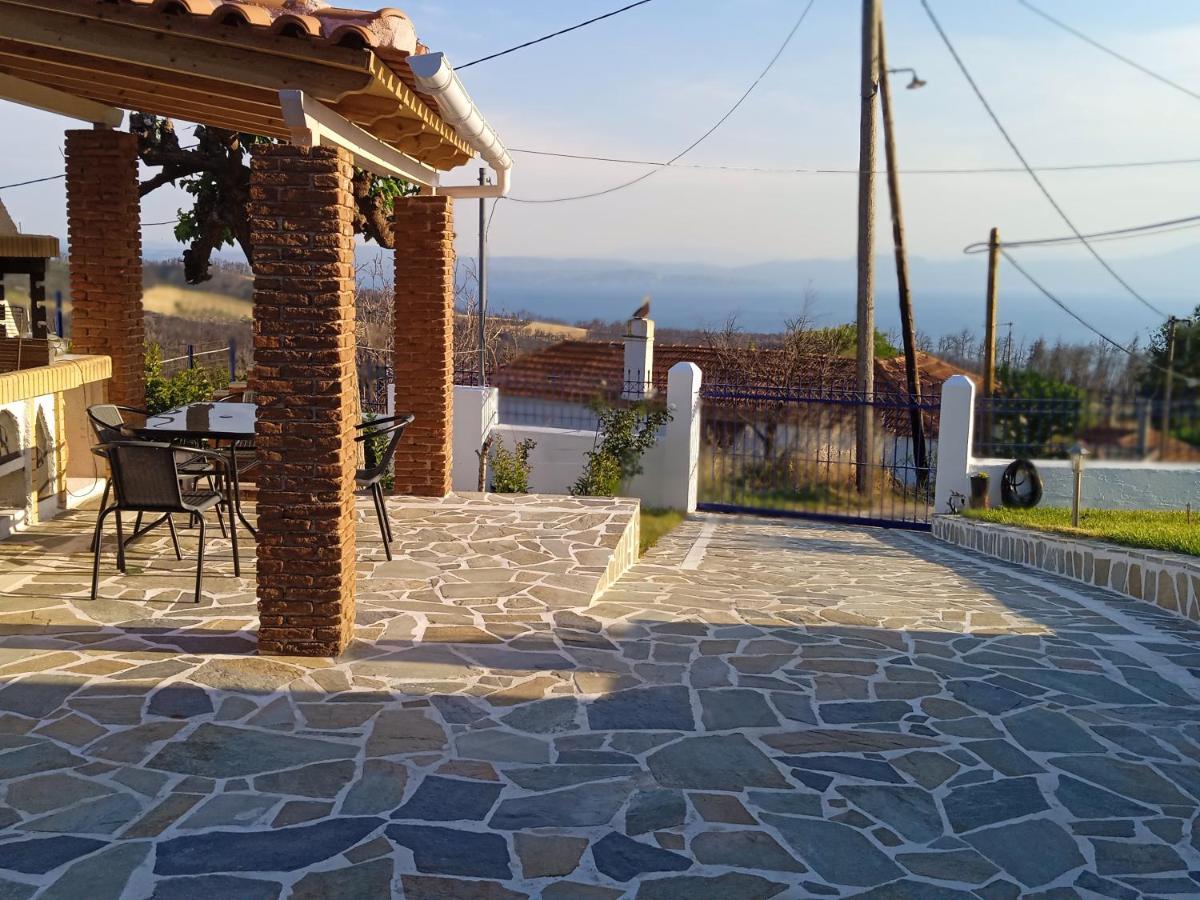 Вилла Σπίτι Στο Βουνό Αλλά Μια Ανάσα Από Τη Θάλασσα Paleochori Экстерьер фото